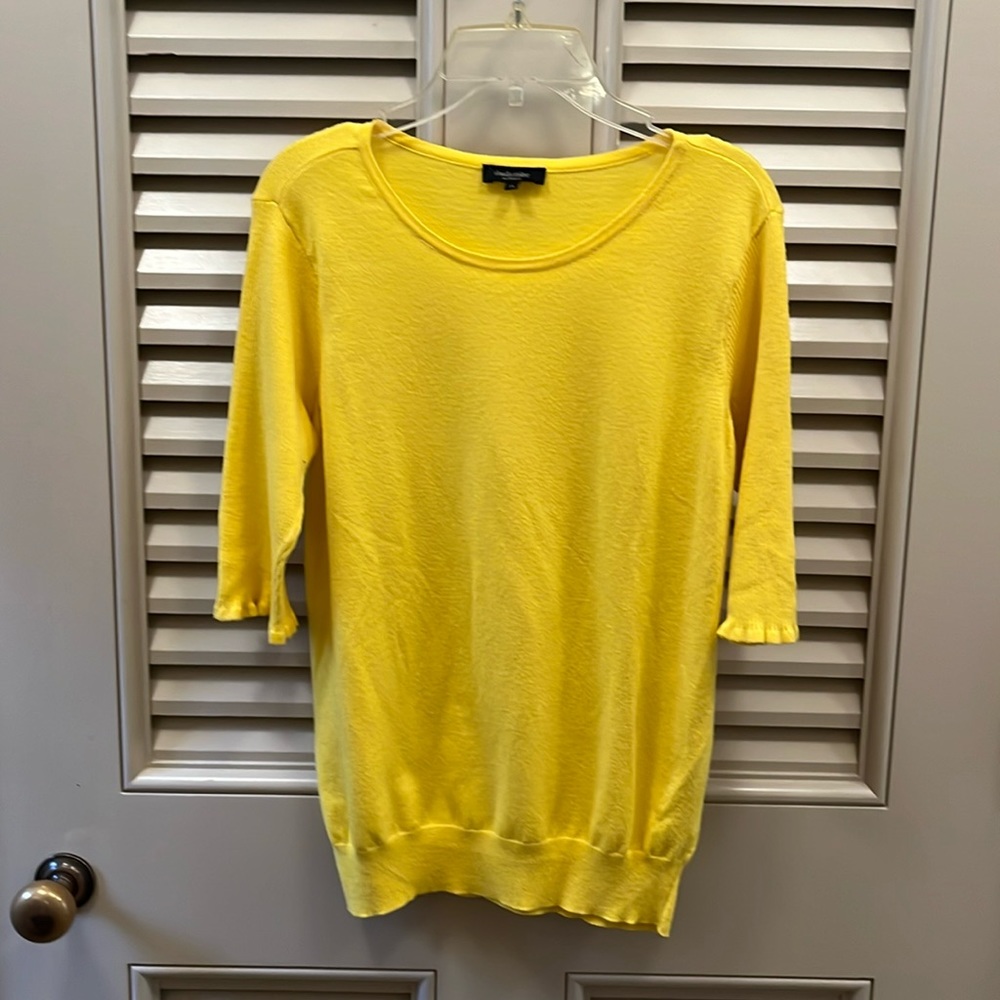 Claudia Strater Yellow Sweater/Top